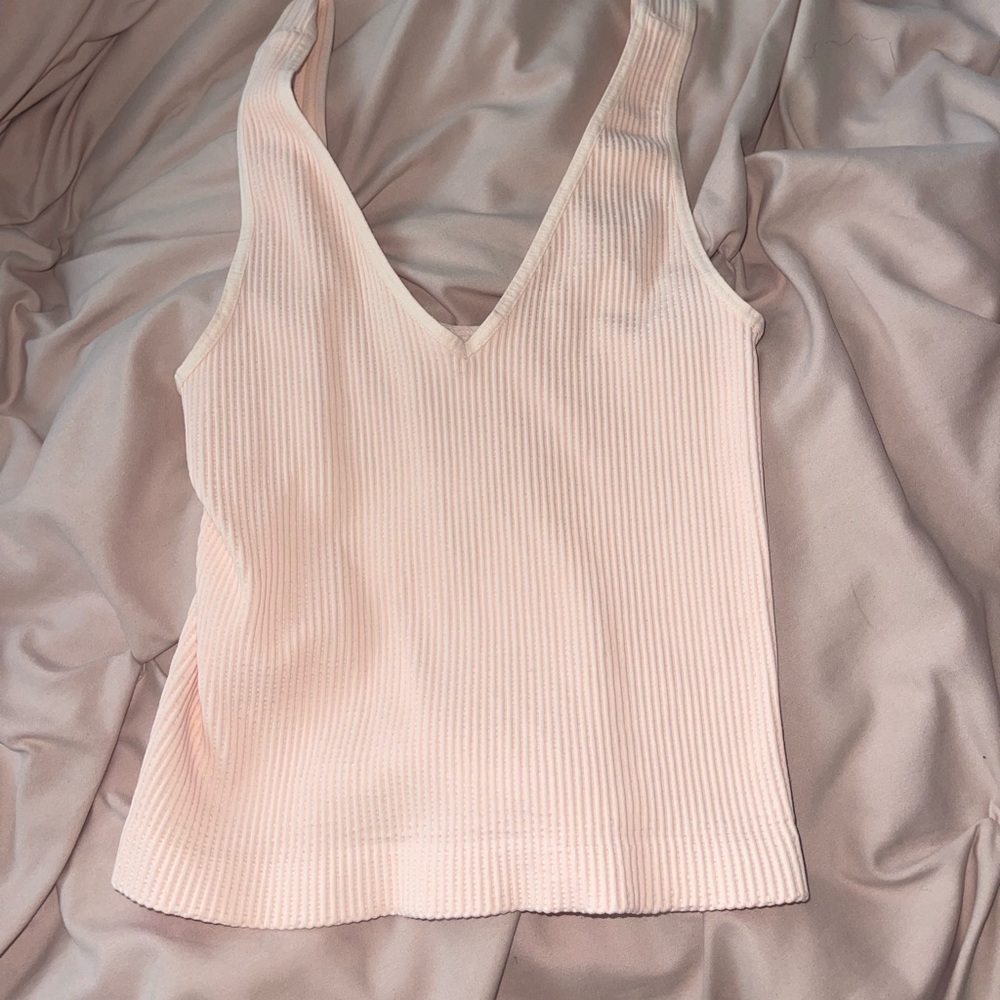 pink free people tank top one size fits all!